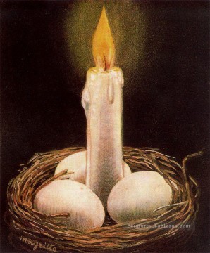  magritte Pintura al %C3%B3leo - La facultad imaginativa 1948 René Magritte